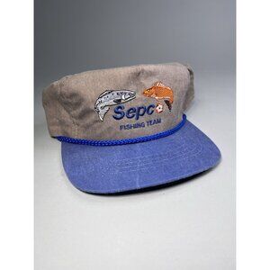 Vintage SEPC Fishing Team Southeast Produce Council Agriculture Advertising Hat